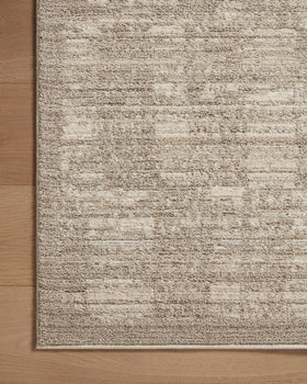 Loloi Darby polyester rug close-up highlights durable fiber and everyday practicality.
