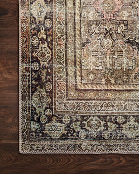 Loloi Layla Lay-03 vintage-inspired rug ties traditional and modern décor.