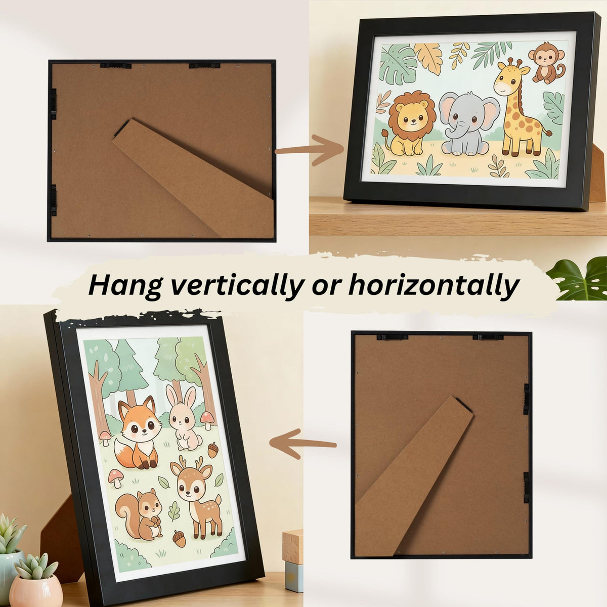 LOMISTORY hidden storage behind frame preserves artworks