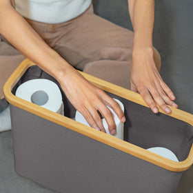 Lonbet multipurpose bathroom storage baskets keep clutter organized and accessible