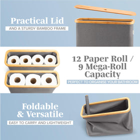 Lonbet stackable bathroom organizer demonstrates space-saving design for compact bathrooms