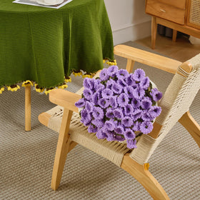 Longhui Lily of the Valley fringe detail adds playful, feminine décor touch.