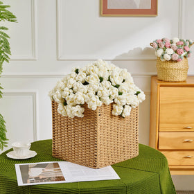 Longhui Bedding Lily Bouquet Throw showcases floral detail and lasting charm