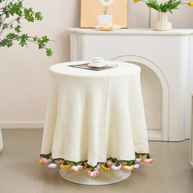 Longhui Bedding chunky-knit blanket feels lightweight yet cozy and breathable