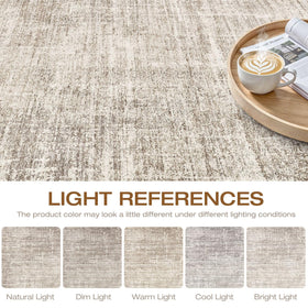 Loongrug decorative accent rug look enhances spaces with contemporary charm