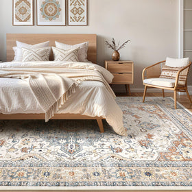 LOONGRUG ultra-soft low-pile texture for cozy daily use.