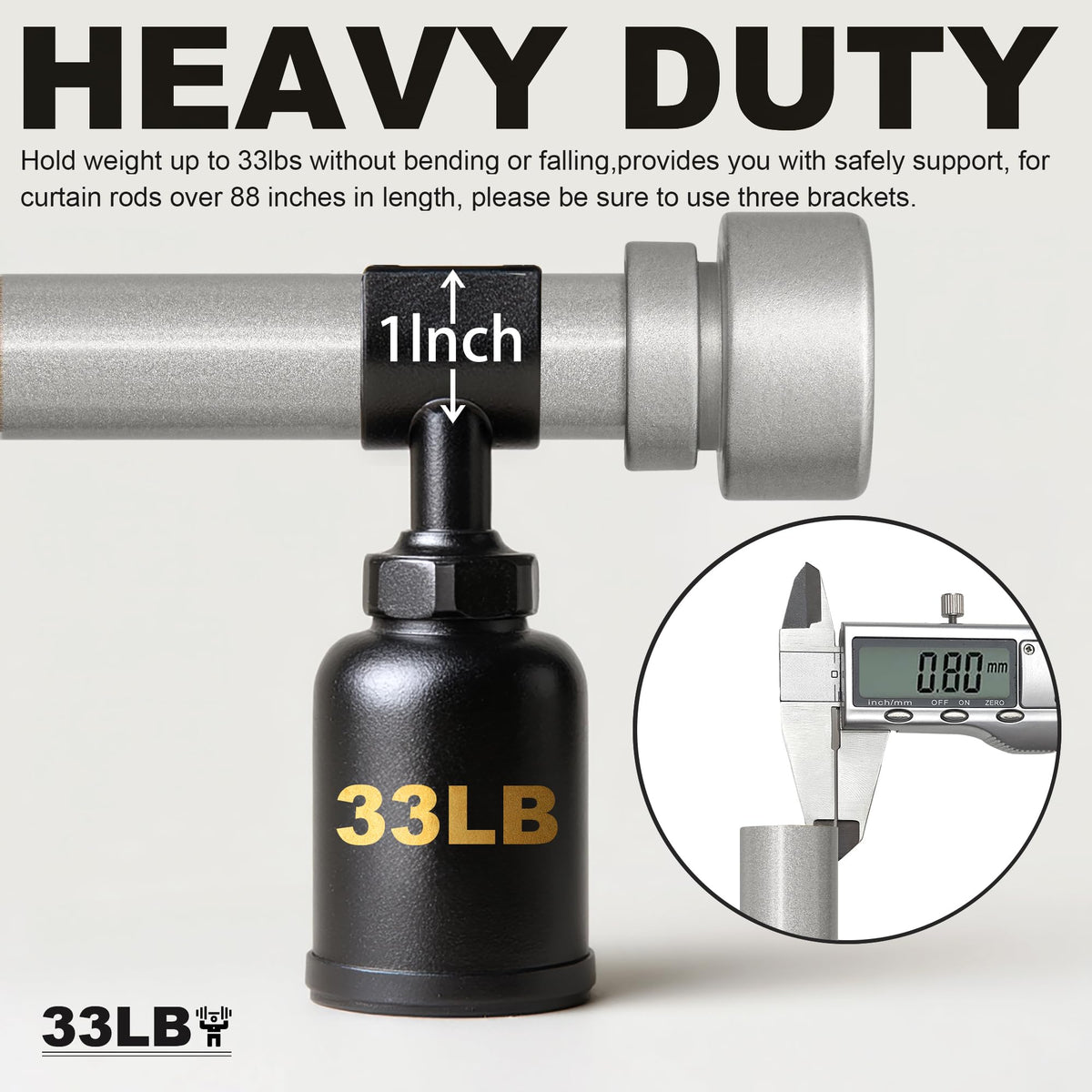 Lootkell includes brackets and hardware for quick installation.