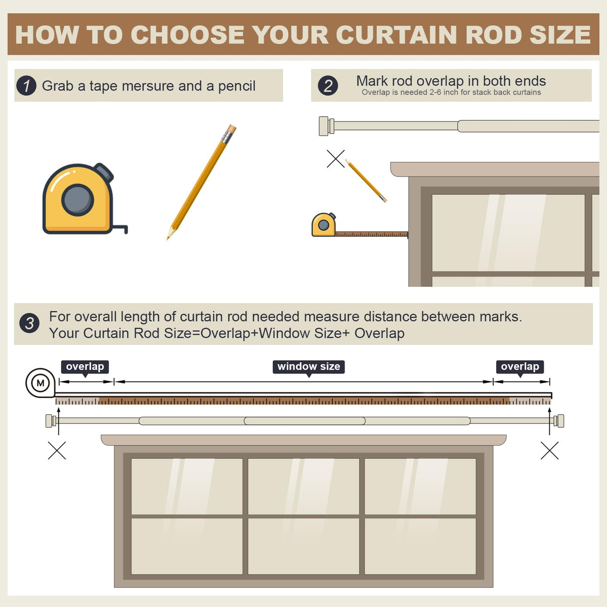 Lootkell rod suitable for bedroom curtain setups.