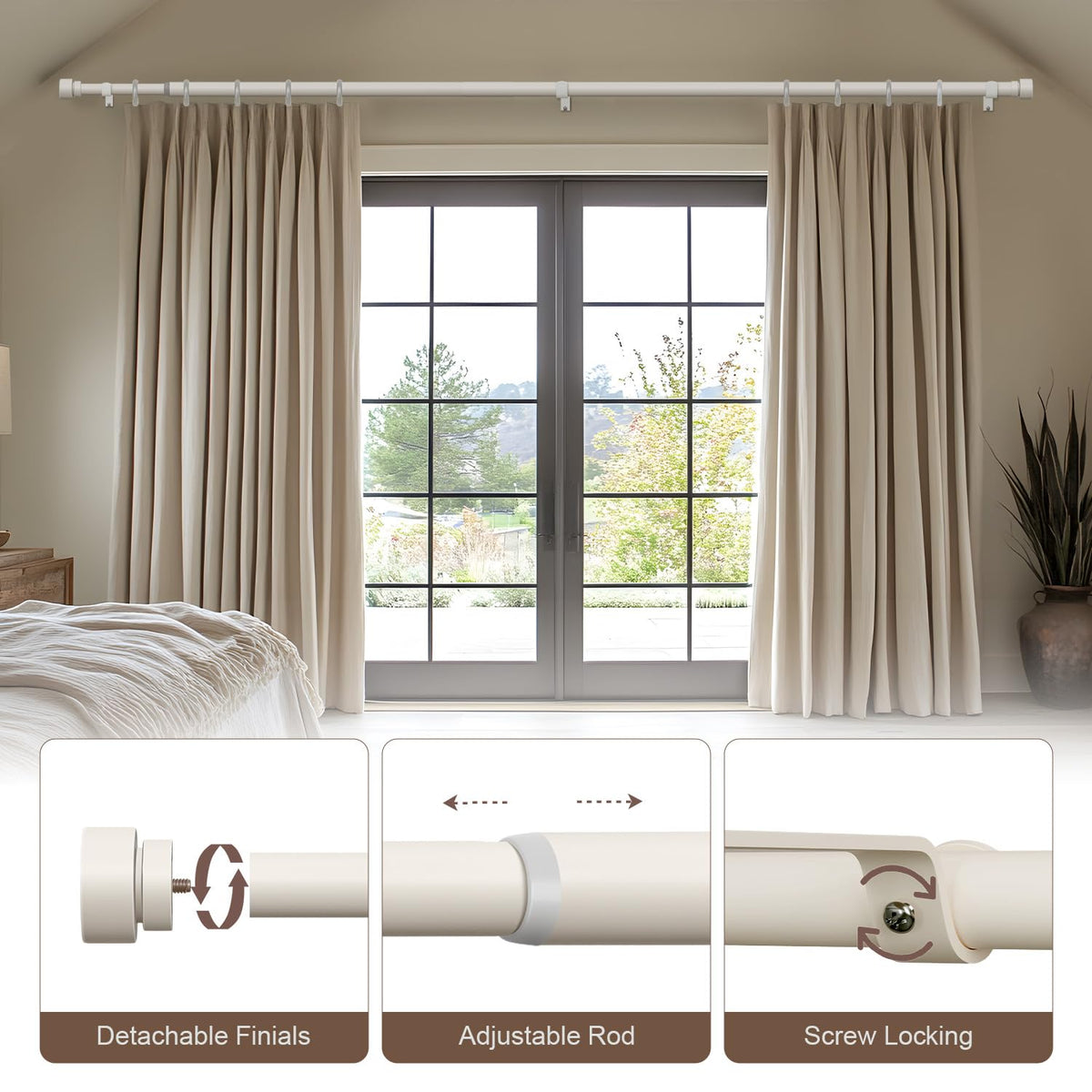 Installation video helps you set up the rod with minimal effort.