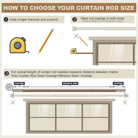 Lootkell outdoor farmhouse setup with weather-ready curtain rod.