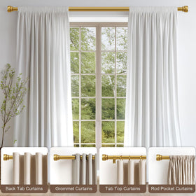 Lootkell solid metal finials provide durable, timeless embellishment.
