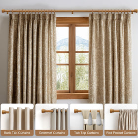Lootkell hand-painted wood grain finish creates a natural look for any room.