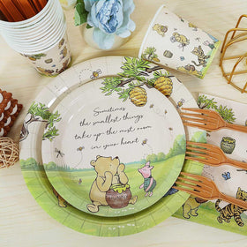 Lopeastar neutral Winnie napkins pair for coordinated, mess-ready celebrations