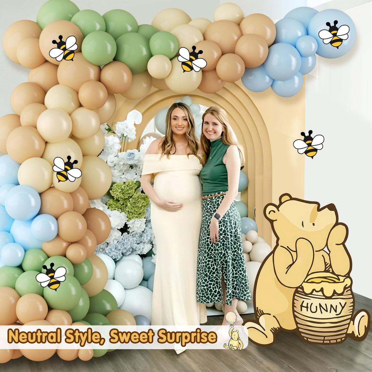 Lopeastar Winnie photo prop setup boosts guest photos and memories.