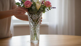 Lorren Melodia vase is dishwasher safe for easy cleanup