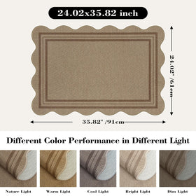 LORWER Creases may appear on delivery; roll opposite direction to restore shape.