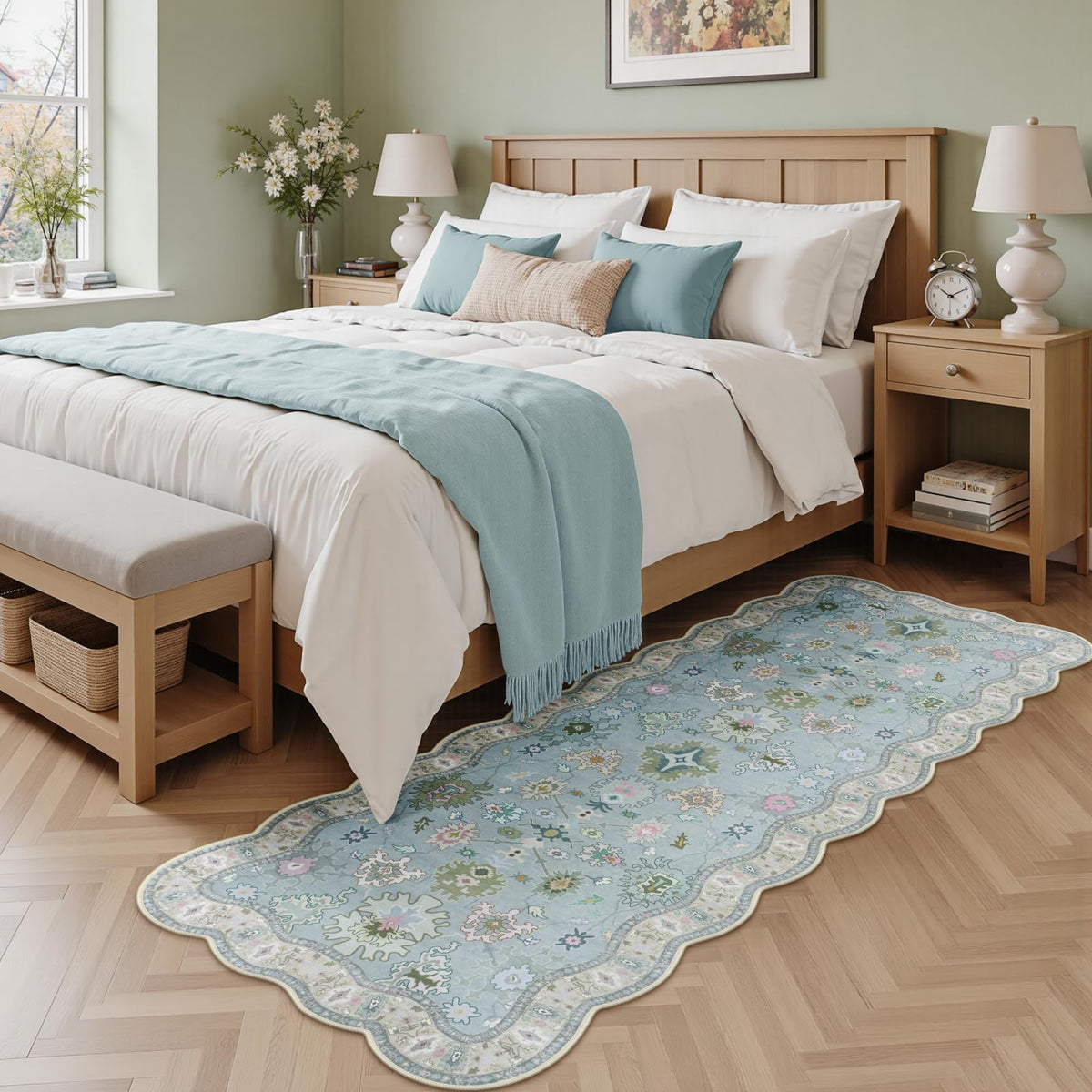 LORWER versatile runner suits entryways, bedrooms, and more.