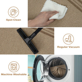 LORWER Non-slip backing detail highlights TPE grip for secure placement.