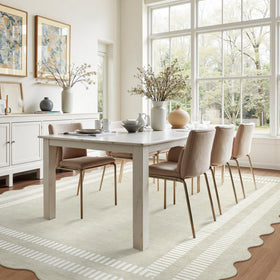 Lorwer versatile rug suitable for bedrooms and home offices.