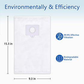 LOSKLENO Q/C bags for BC2005 fit snugly and minimize leakage risks.