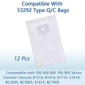 LOSKLENO Type Q/C bags for Kenmore 81414 protect against dust escape.