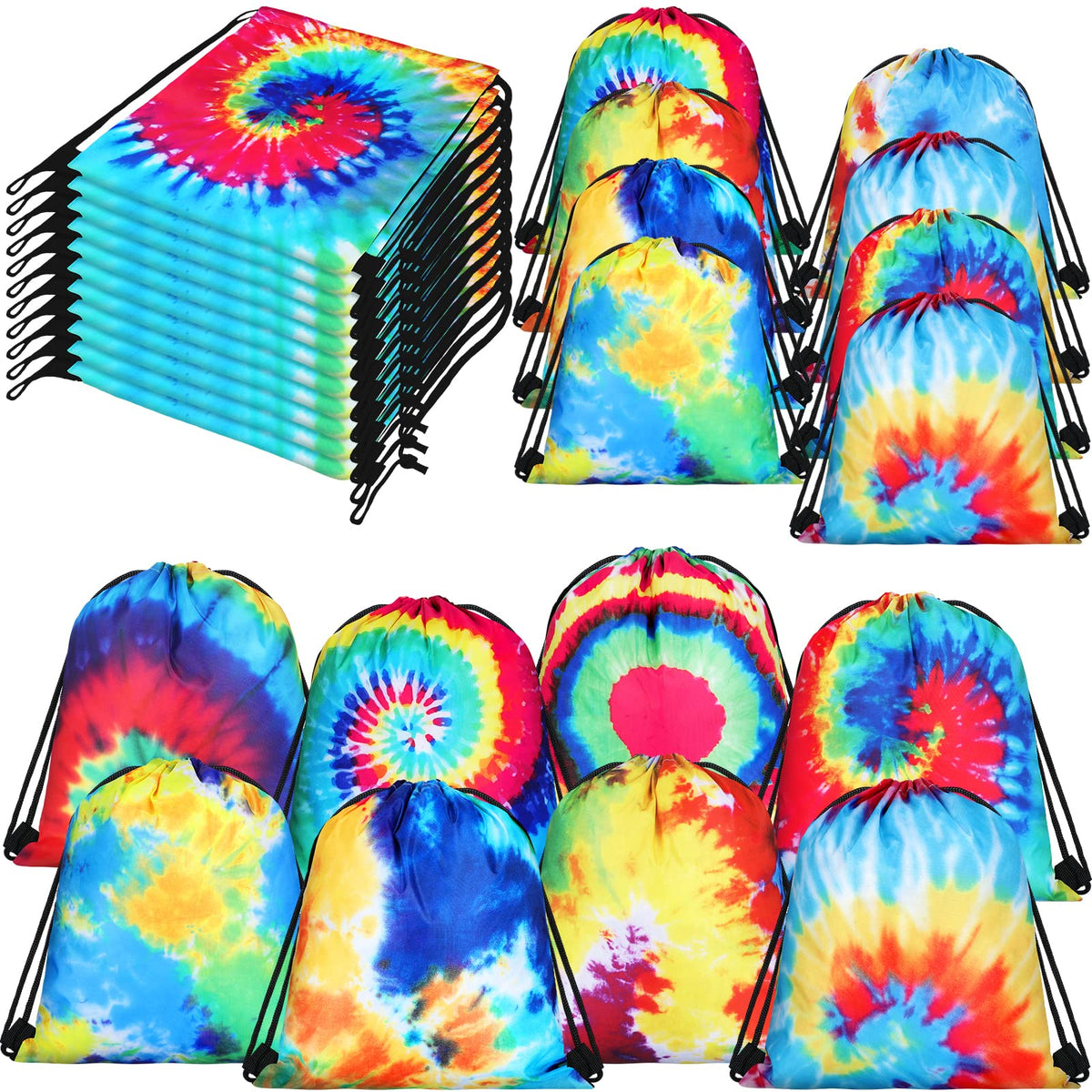 Lothee drawstring bags with world map design ideal for party favors and decor