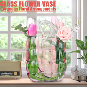 lotmusic Wedding decor purse vase adds charm to reception tables