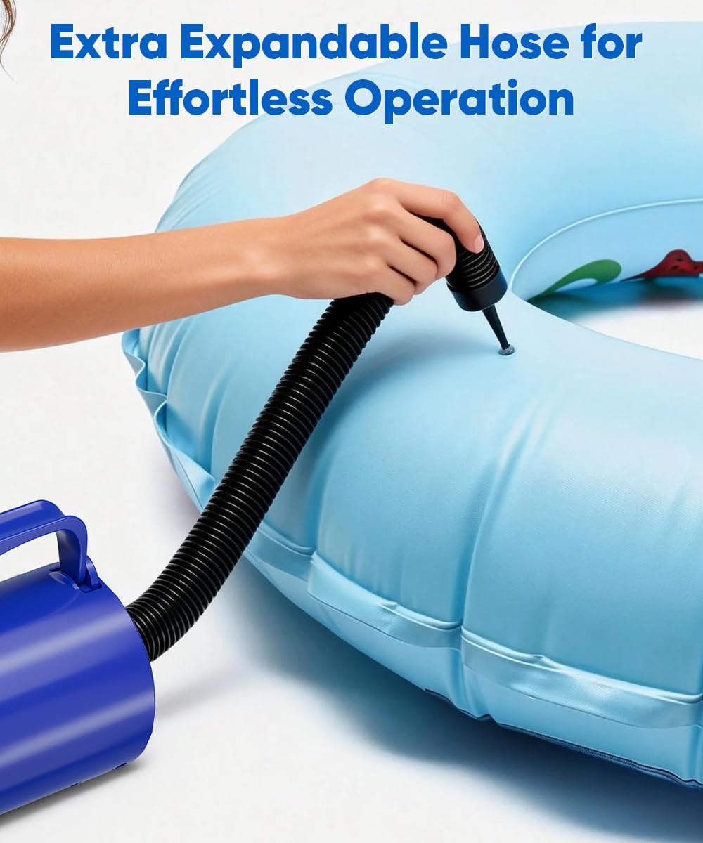 Lotspasie compact portable inflator easy to carry on trips