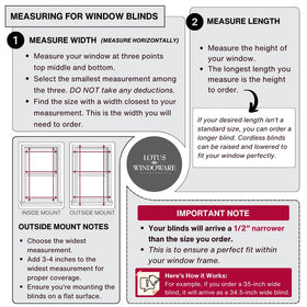 Hardware included for inside or outside mounting with clear instructions