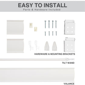 LOTUS & WINDOWARE hardware pack for easy cordless installation and mounting options.