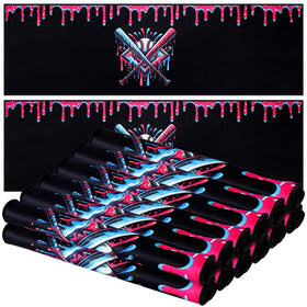 Lounsweer ice cream pattern drip towel in soft, breathable fabric for cooling on hot days.