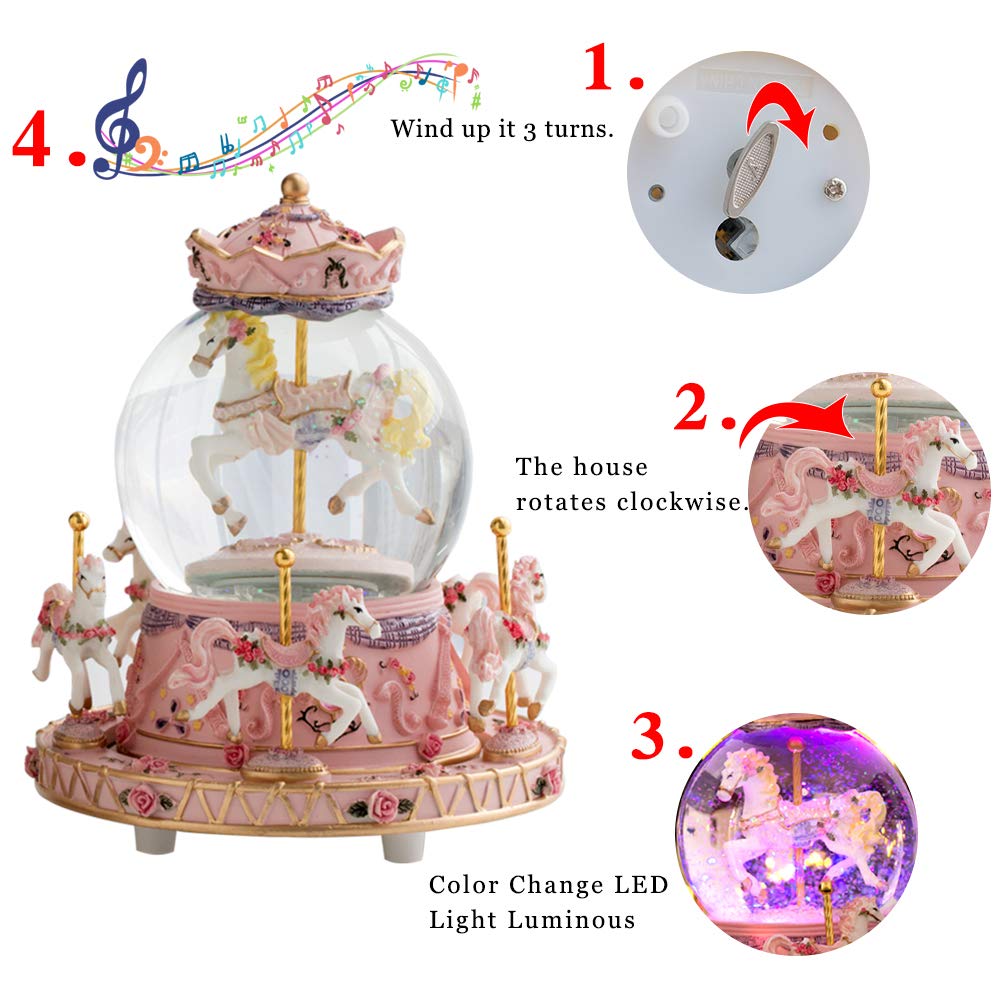 LOVE FOR YOU artisan carousel wonders showcase timeless whimsy