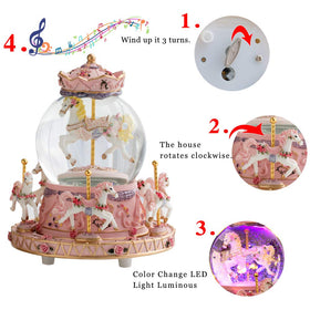 LOVE FOR YOU artisan carousel wonders showcase timeless whimsy