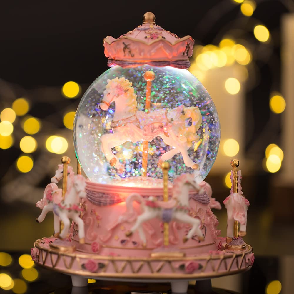 LOVE FOR YOU carousel horses and unicorns focal point for gifting