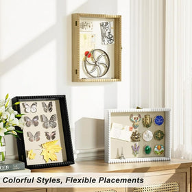 Love-KANKEI memory area with linen cloth for personalized keepsakes.