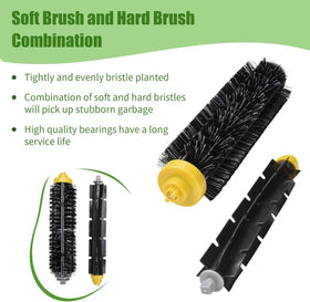 LOVECO Roomba 600 side brush for edge debris control.