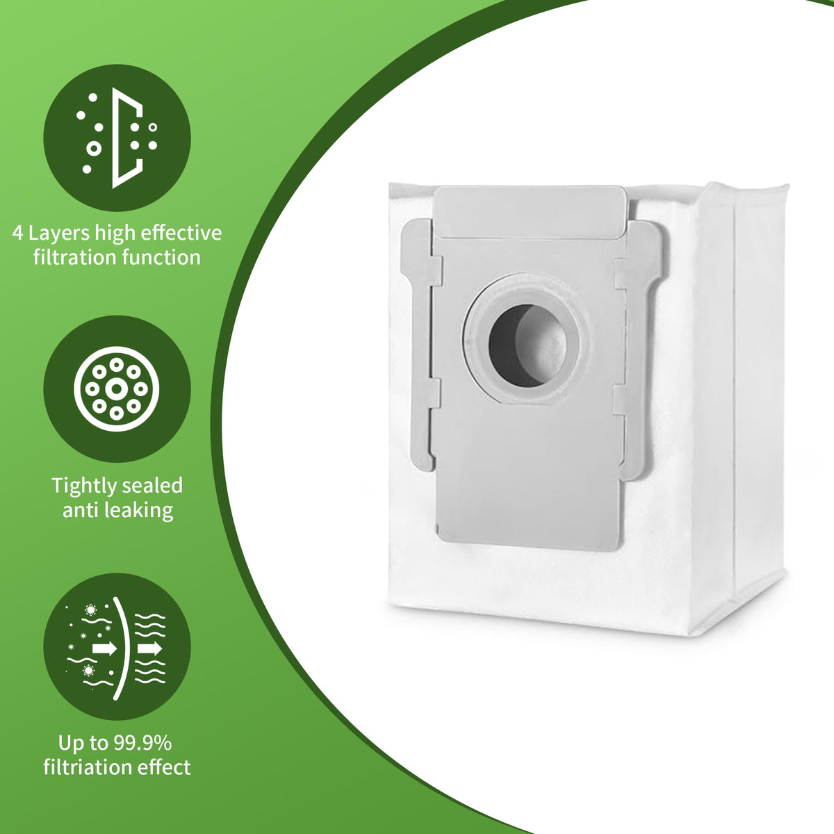 LOVECO Roomba dust bags support steady suction and simple disposal.