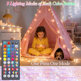 Lovelite bedroom decor with soft twinkling glow.