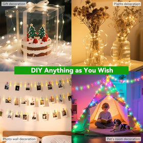 Lovelite bendable wires enable creative DIY shapes.