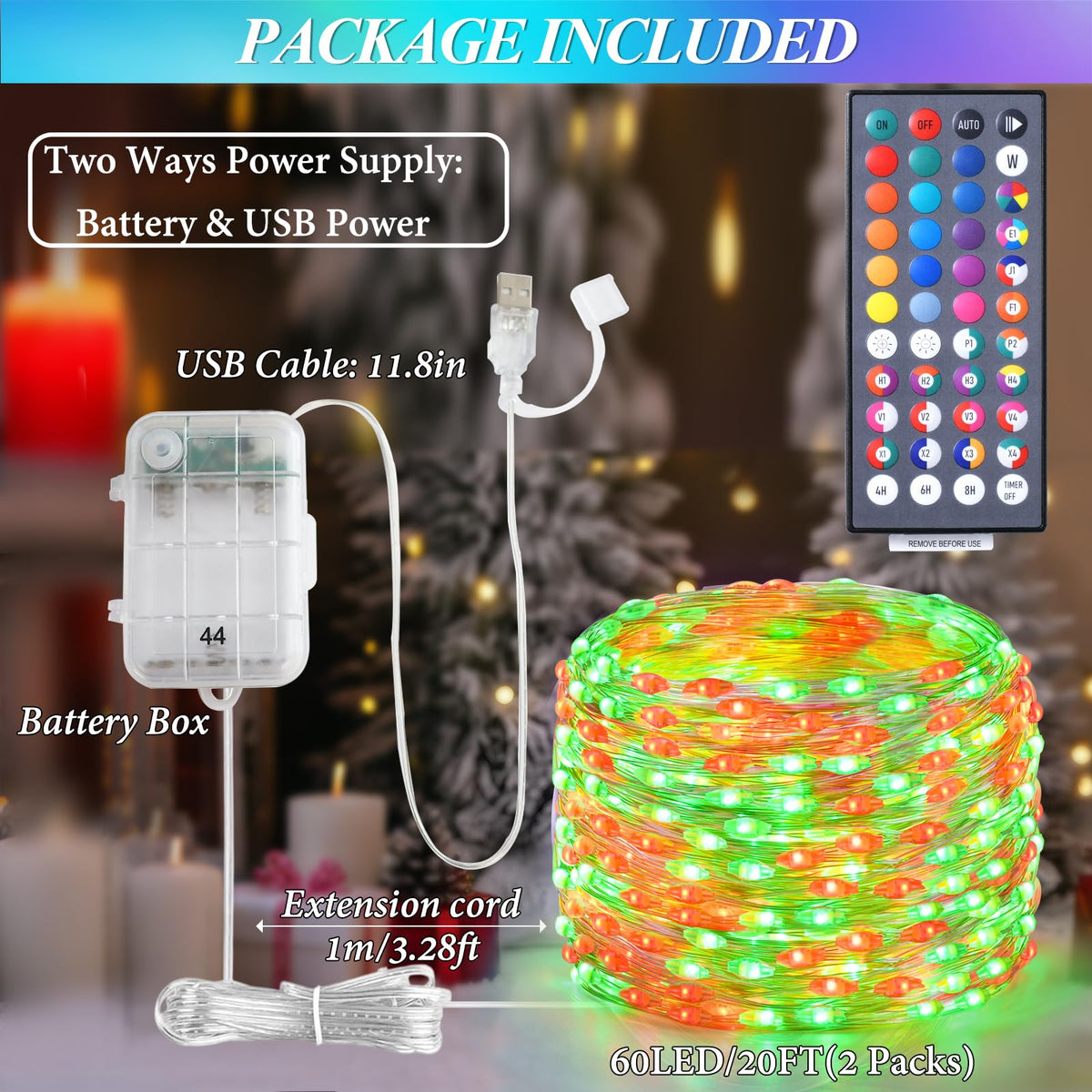 Lovelite lights waterproof for outdoor decorations.