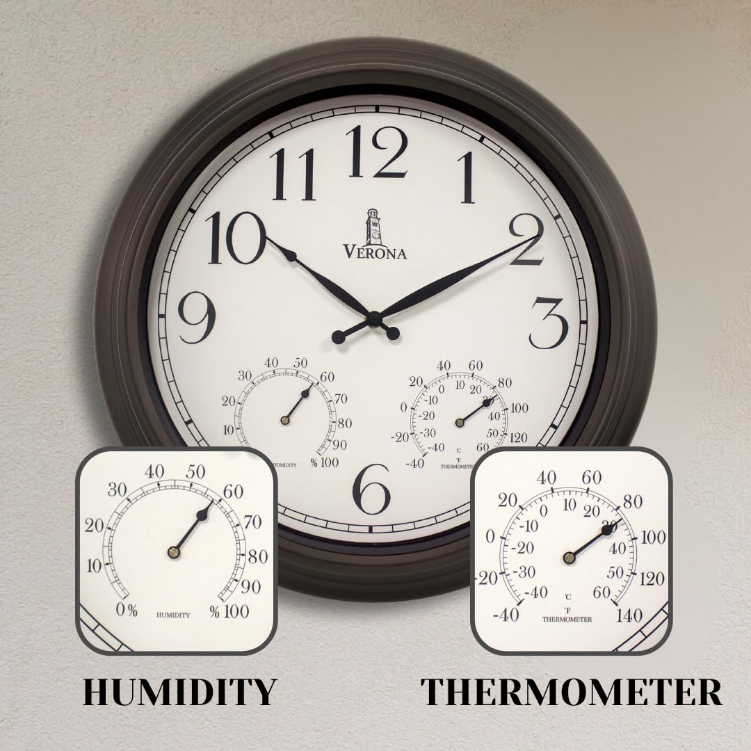 Lovely Home Essentials thermometer-hygrometer dials for ambient outdoor readings