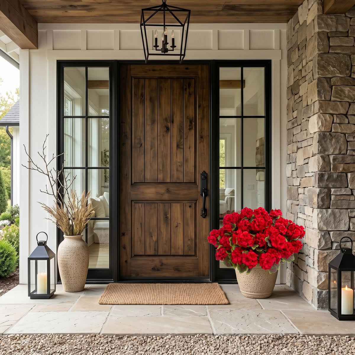 Lovemoon outdoors-friendly geraniums with color retention in sunlight