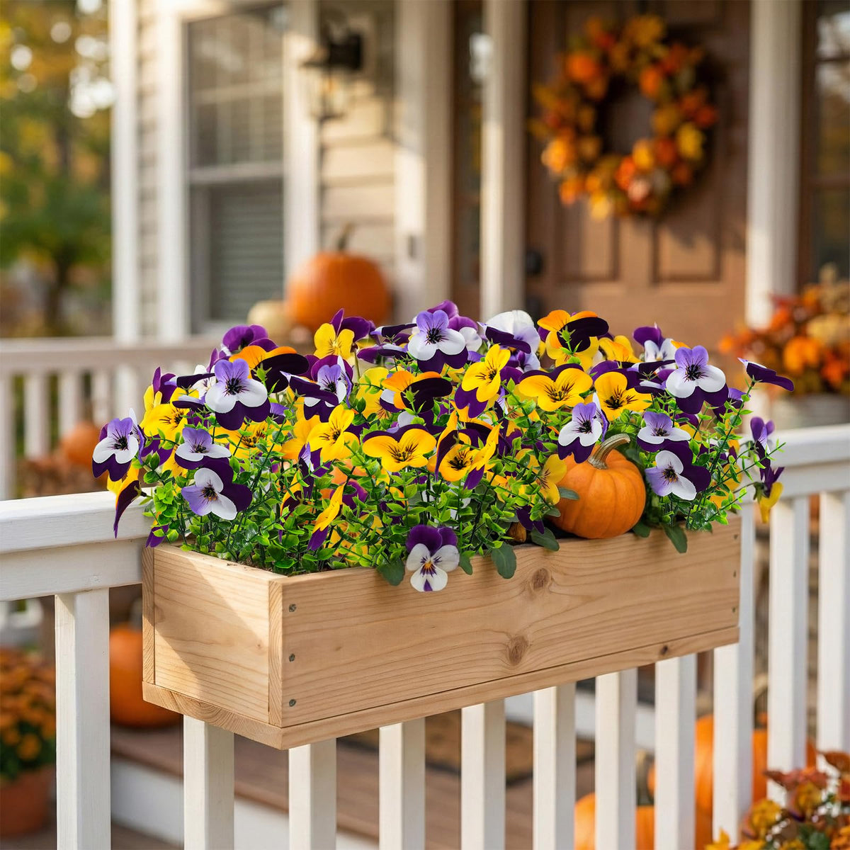 Lovemoon pansy flowers sturdy stems ensure stable outdoor displays.