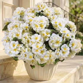 lovemoon silk geraniums outdoor white versatile for outdoor indoor use