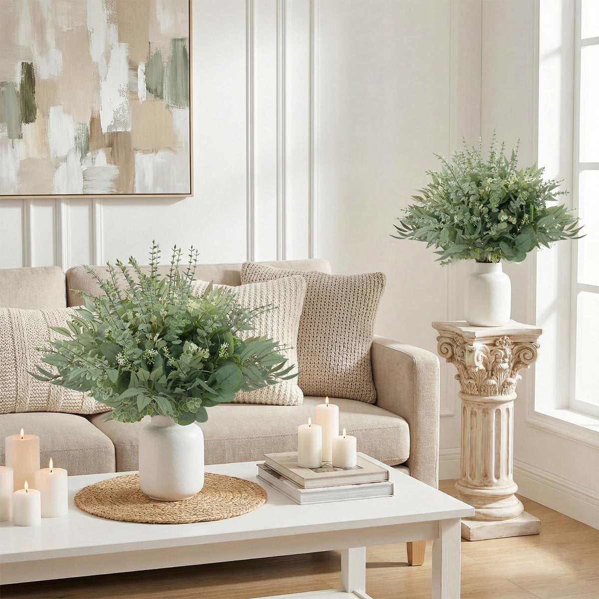 lovemoon waterproof eucalyptus stems for long-lasting centerpieces