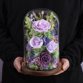 Lovenfold eternal rose dome gift ideal for birthdays and anniversaries