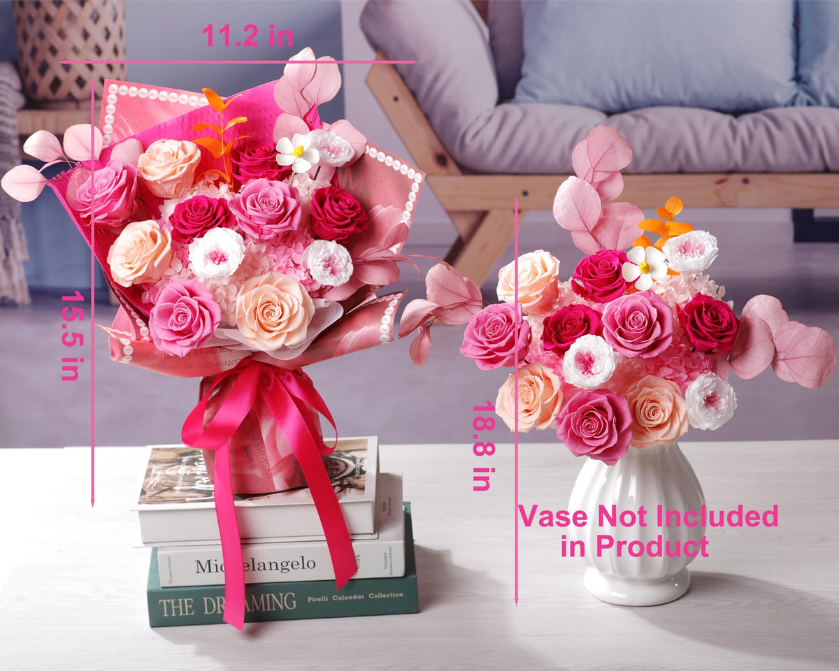 Lovenfold forever flowers decor showing pollen-free blooms for sensitive spaces