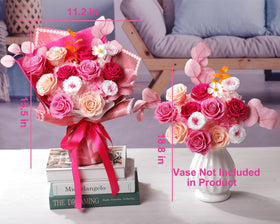 Lovenfold forever flowers decor showing pollen-free blooms for sensitive spaces