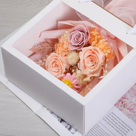 Lovenfold home-decor-ready-arrangement versatile centerpiece with no watering.
