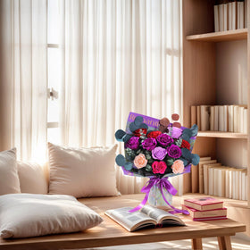 Lovenfold home decor forever flowers, pollen-free for allergy-conscious spaces.